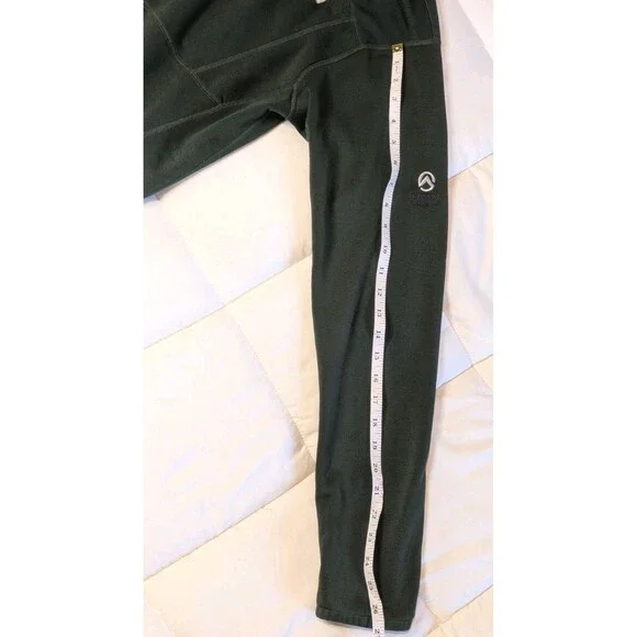 ​The North Face Summit Series 1/4 Zip Fleece Pullover Green Men's Medium Pocket - Picture 8 of 10